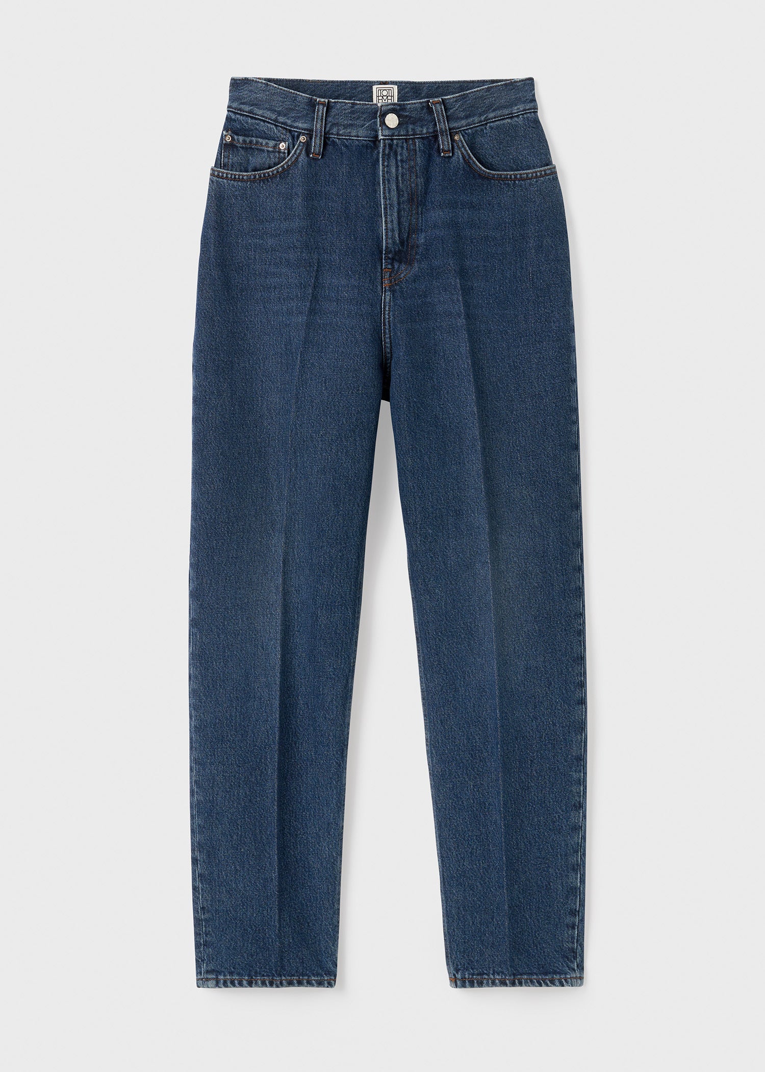 Tapered leg denim dark blue