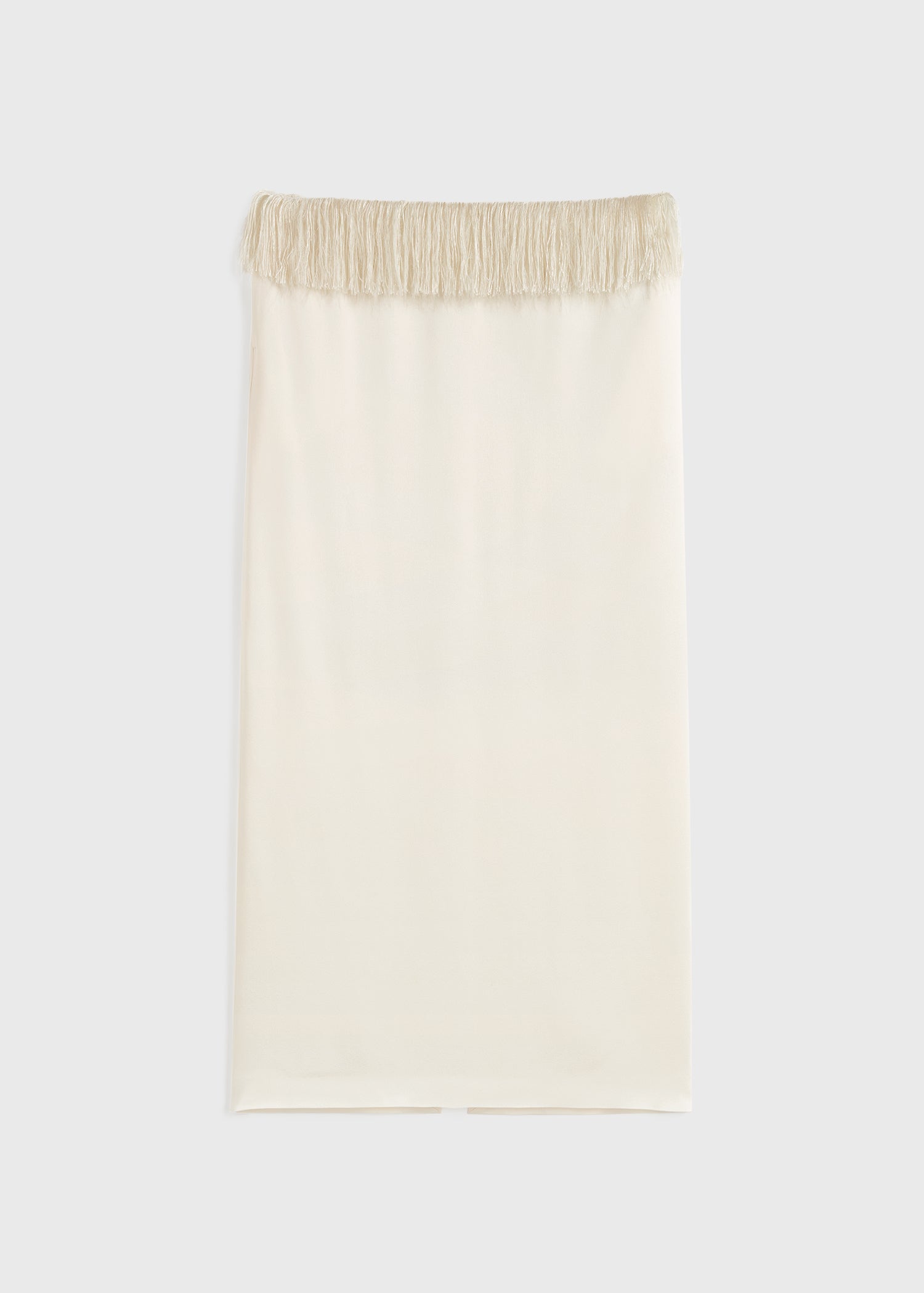 Fringe skirt macadamia