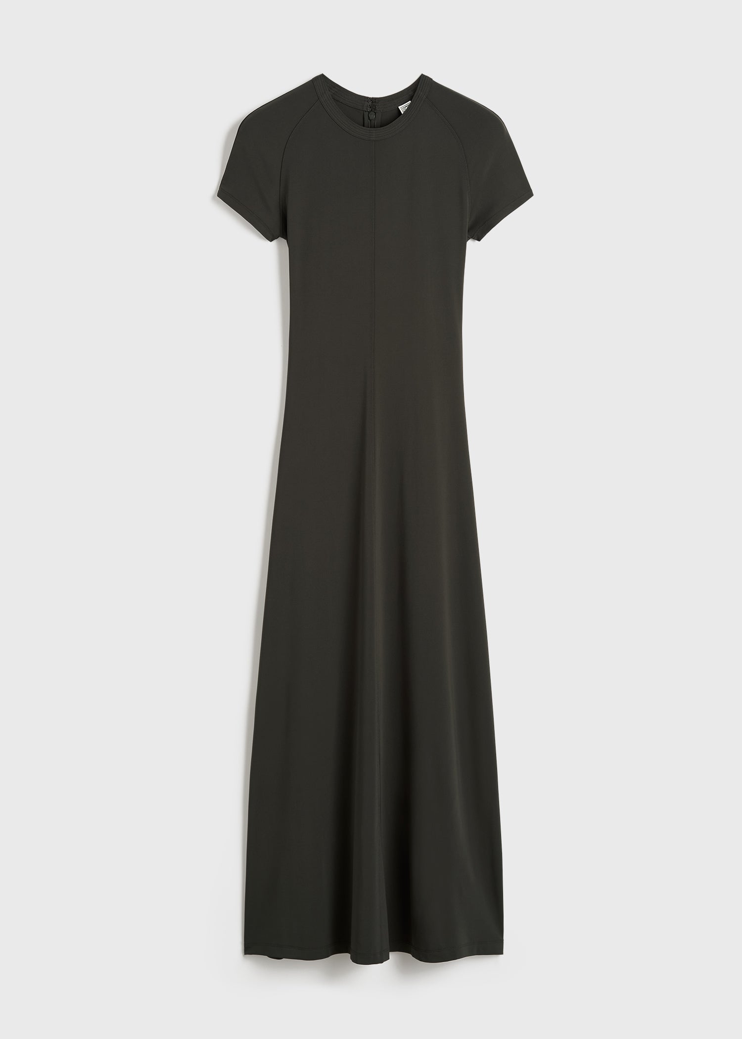 Fluid jersey dress pepper