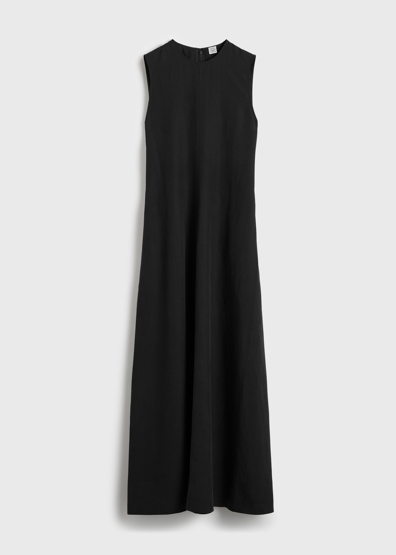Fluid summer dress black