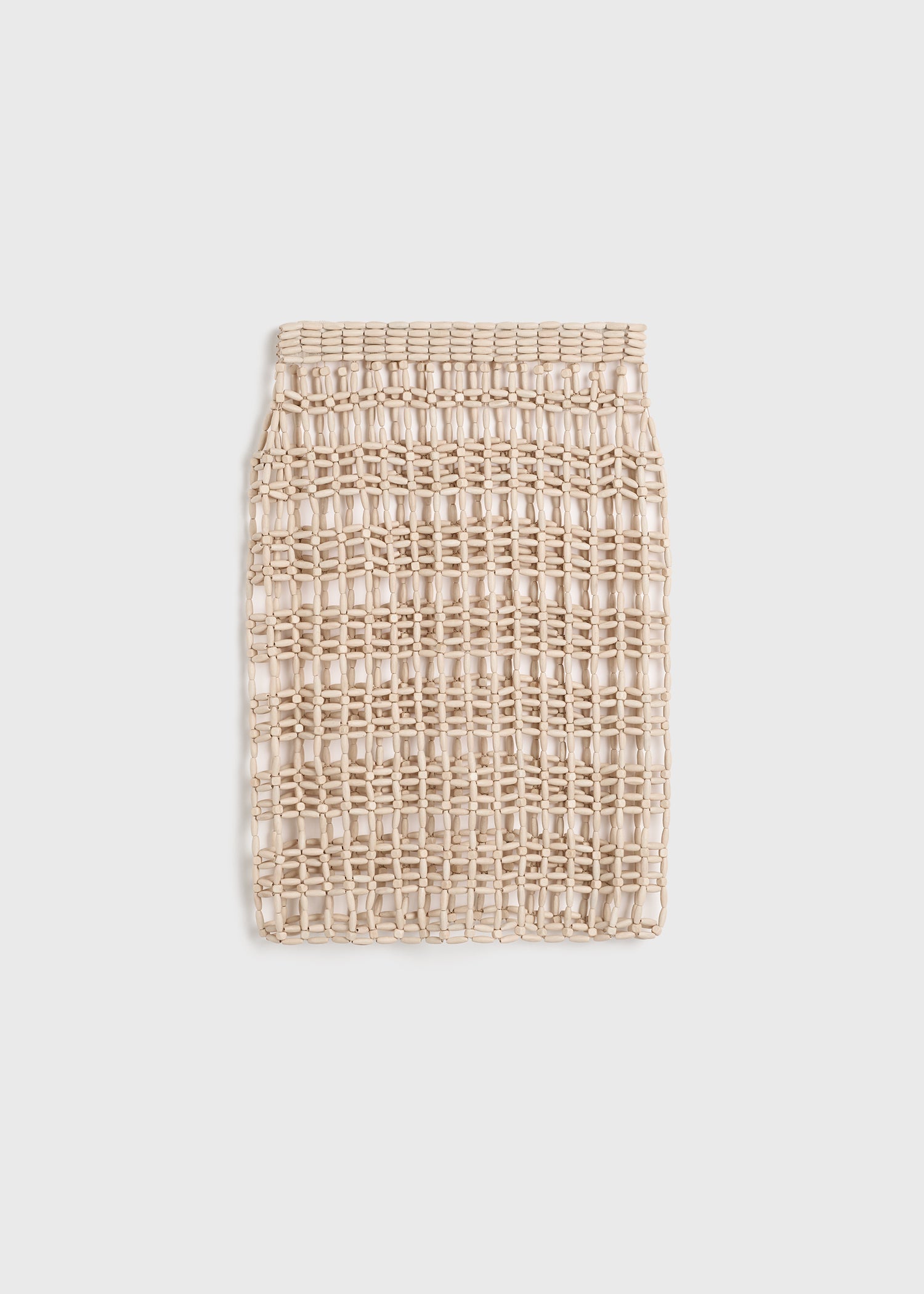 Beaded skirt vanilla