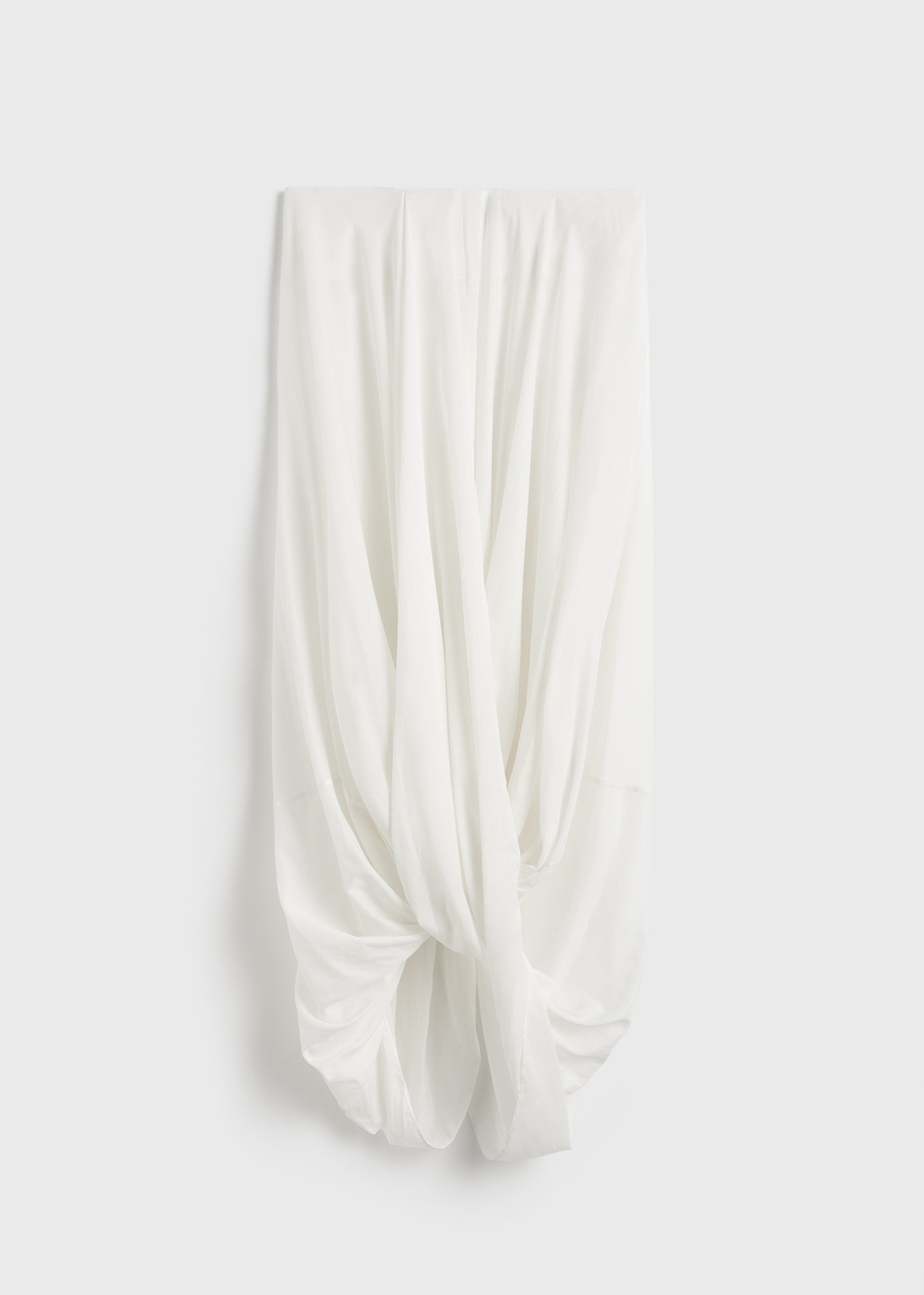 Cocoon skirt white