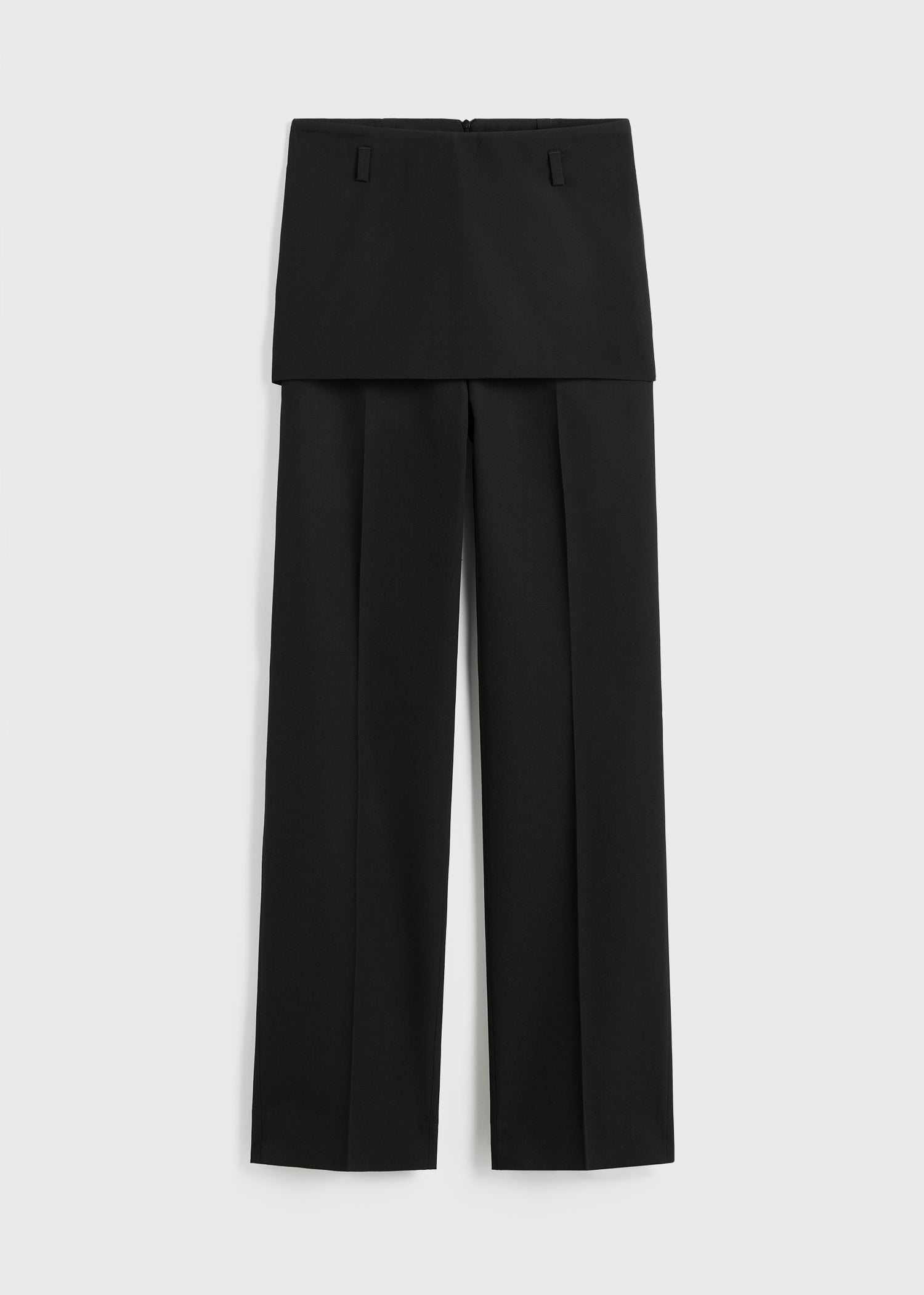 Skirt trousers black