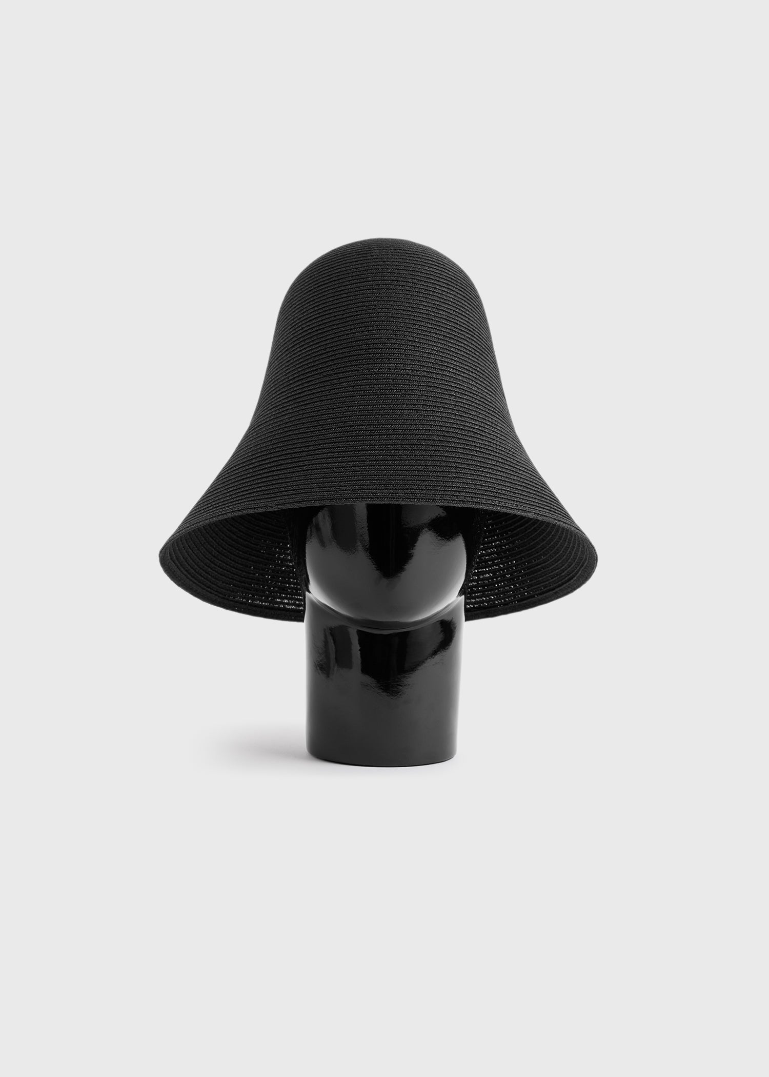 Paper sun hat black