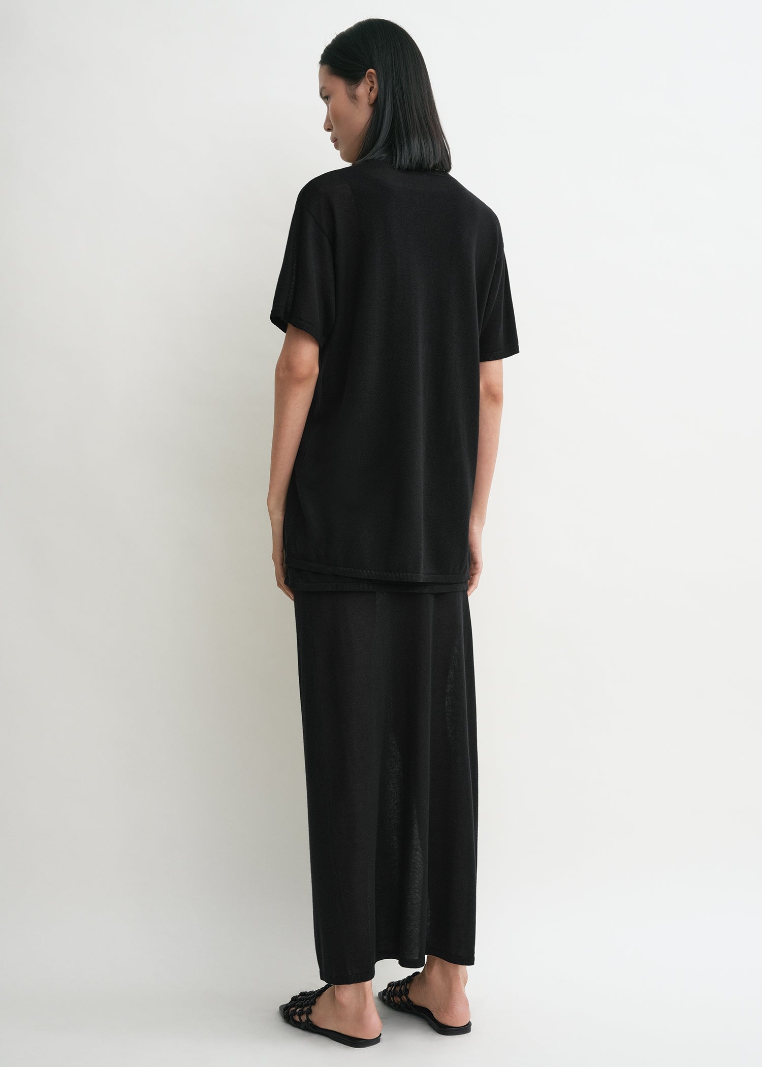 Tee knit black