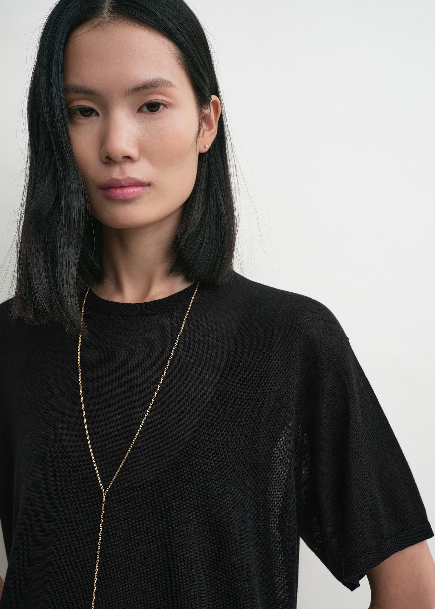 Tee knit black