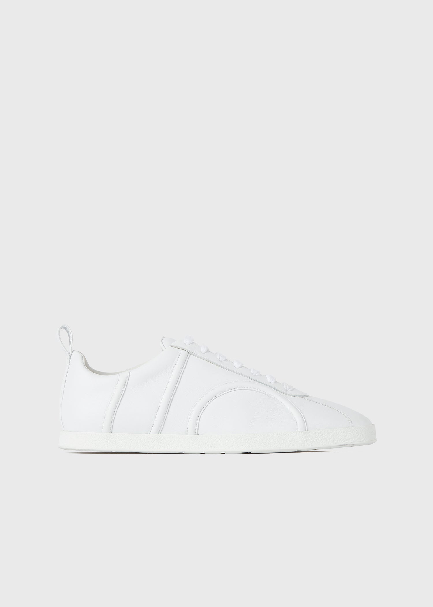 Leather sneakers white
