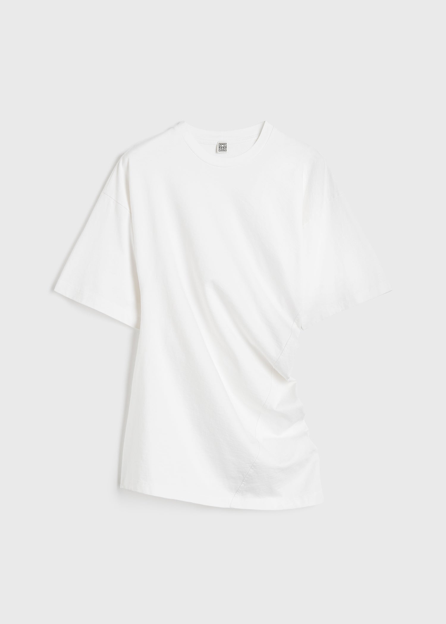 Twisted jersey tee off-white