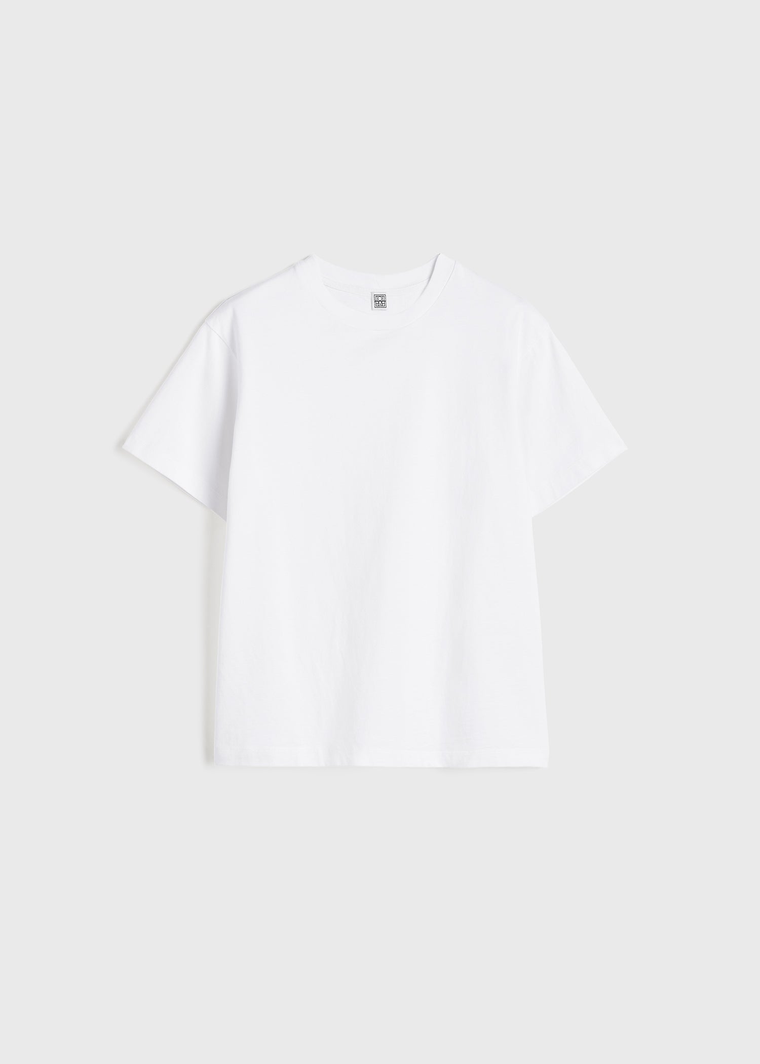 Classic cotton tee off white