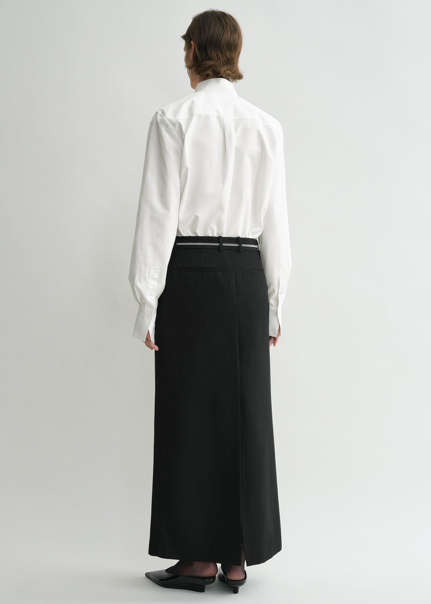 Tuxedo shirt white