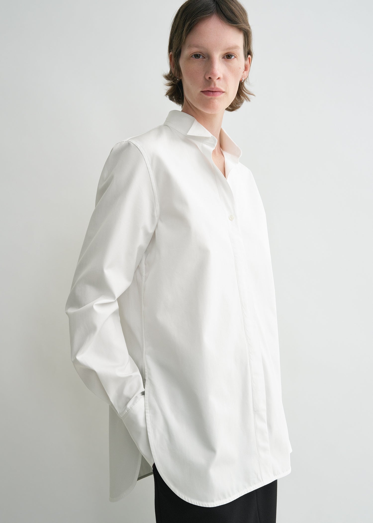 Tuxedo shirt white