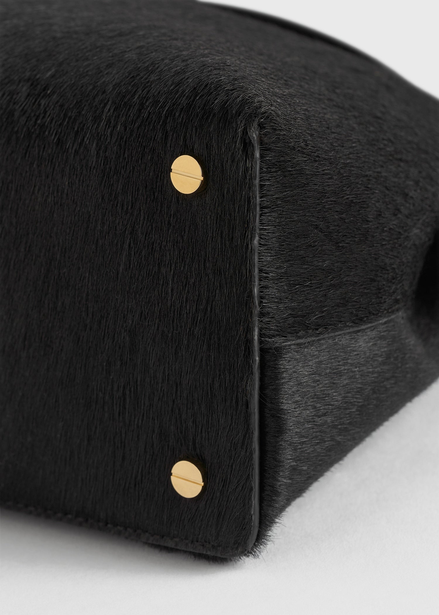 T-Lock pony hair top handle black